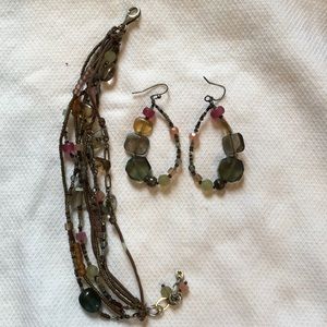 Silpada Jewelry - Silpada bracelet and earrings Silpada Jewelry - Silpada bracelet and earrings